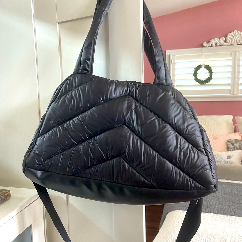 Prana puffy new black bag